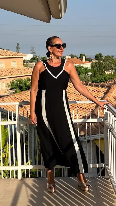Vestido Emperatriz Negro