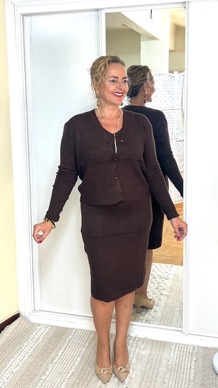 conjunto neopreno camisero taupe conjunto neopreno camisero taupe