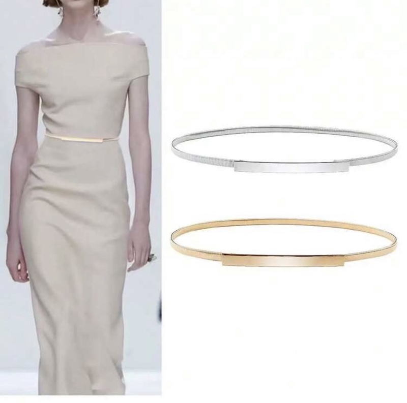 cinturón cadena cristales negro