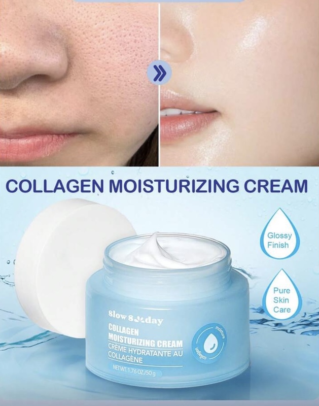 crema facial de colageno hidratante