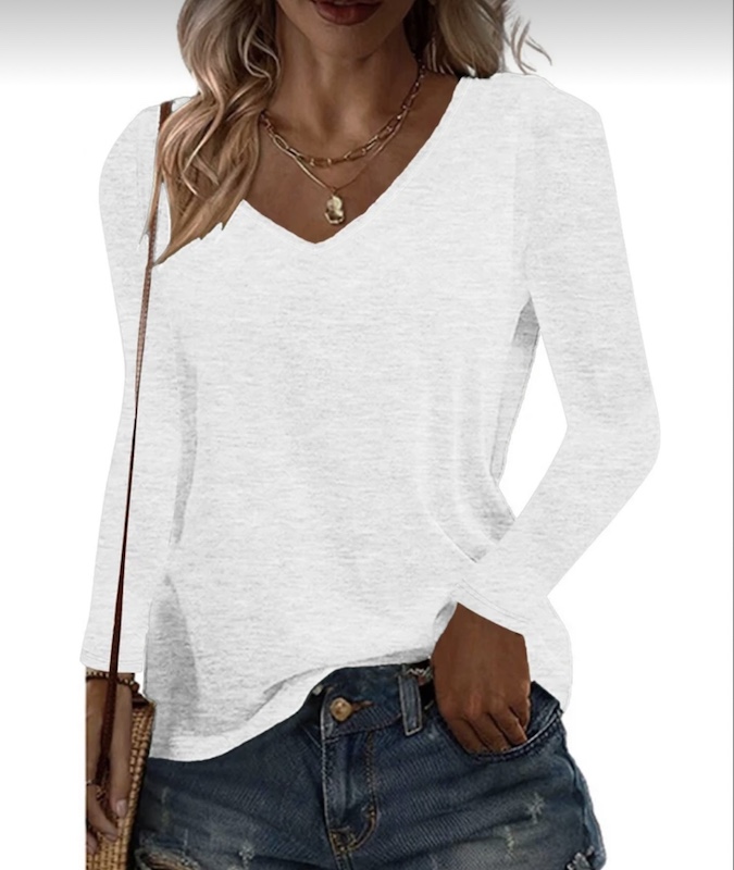 camiseta manga larga basic negra