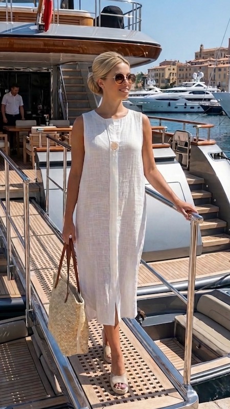 Vestido Tunica Lino